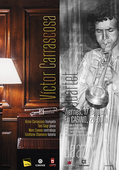 enViBop 274 Víctor Carrascosa Quartet Cartel P